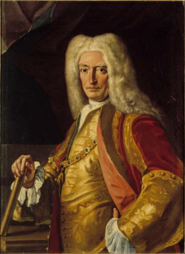 A portrait of the Viceroy of Naples, Count Harrach