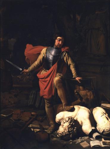 An allegory of War or Mars Destroying the Arts