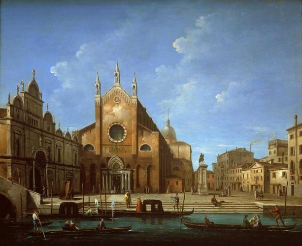 Campo dei Santi Giovanni & Paolo looking at the Church